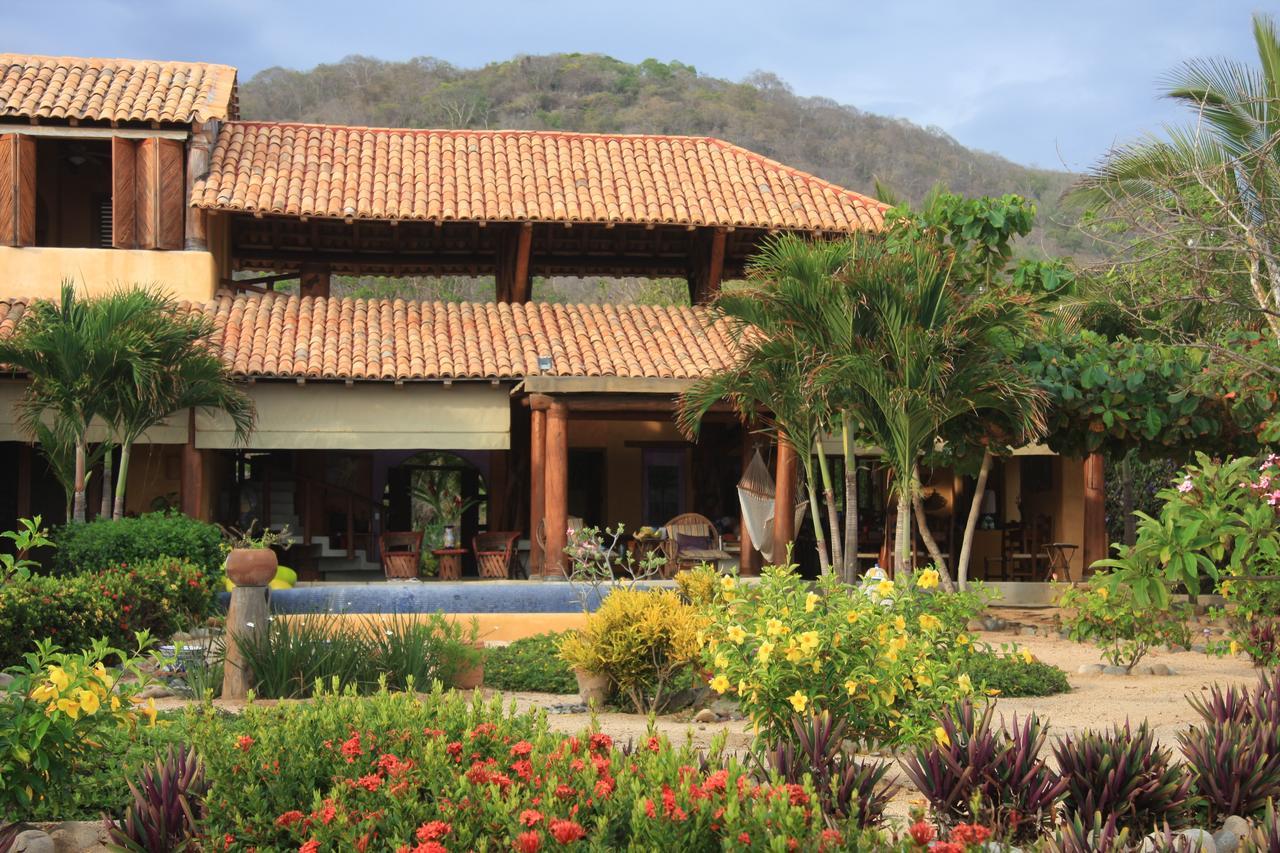 Casa Las Piedras Bed and Breakfast Troncones Esterno foto