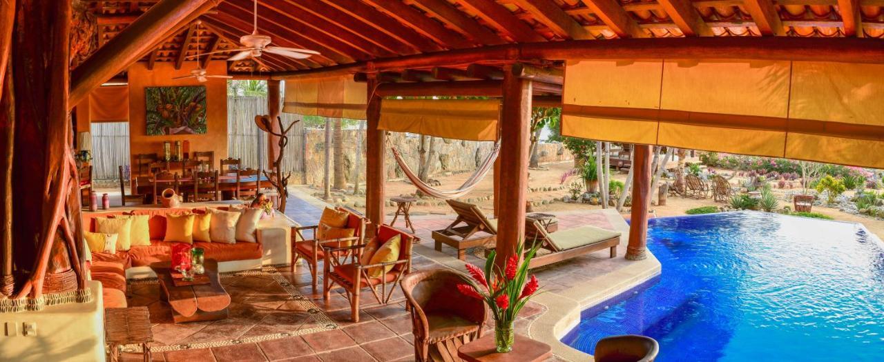 Casa Las Piedras Bed and Breakfast Troncones Esterno foto